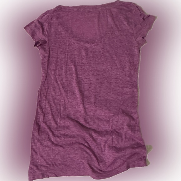 On sale 💥 Victoria’s Secret Super Model Essentials Shirt Purple Sparkle - Picture 6 of 10